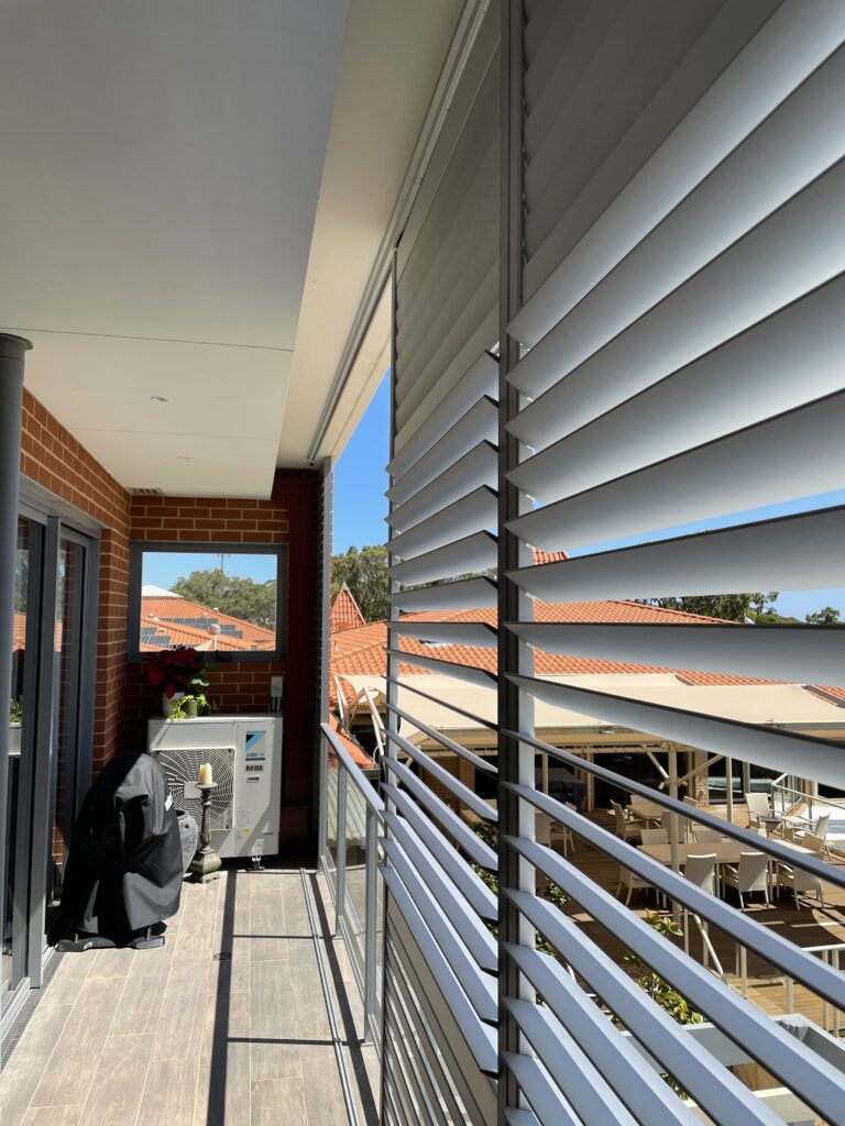outdoor aluminium shutters perth